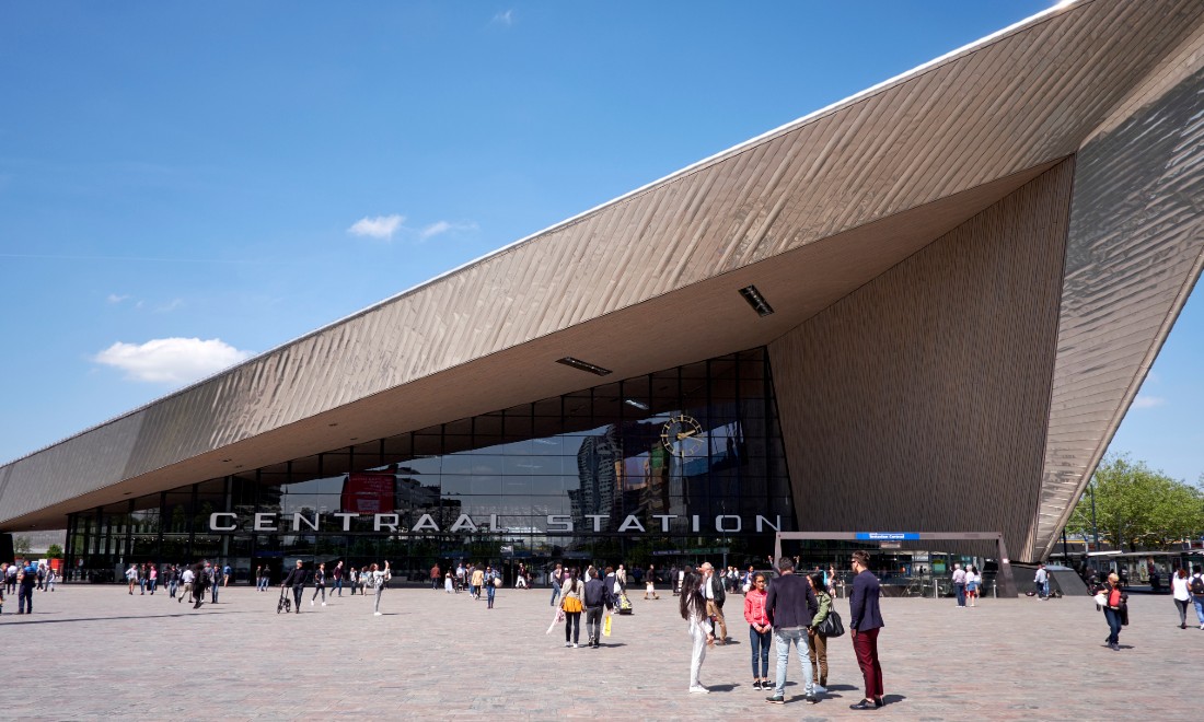 Stationsplein at Rotterdam Centraal train station