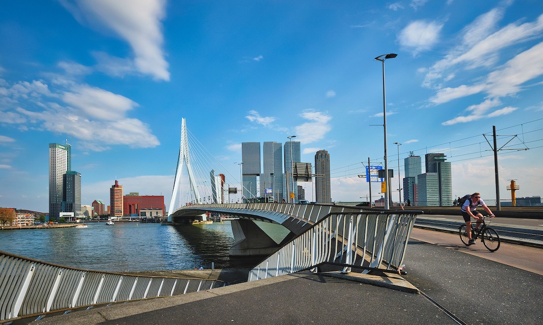 Skyline of Rotterdam