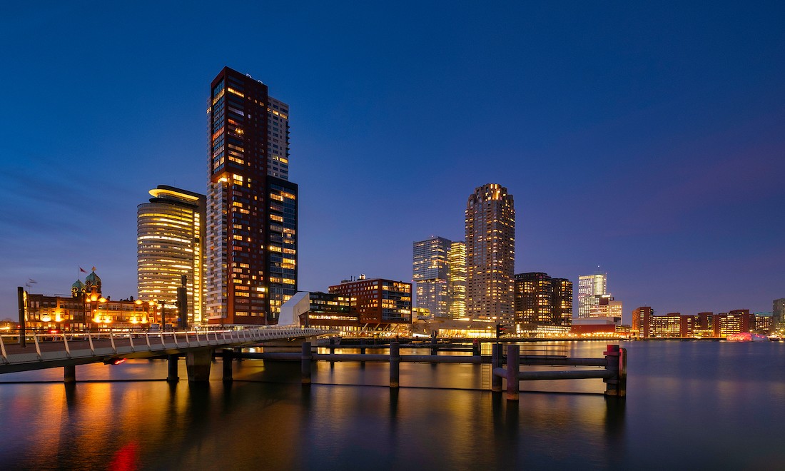 Skyline of Rotterdam