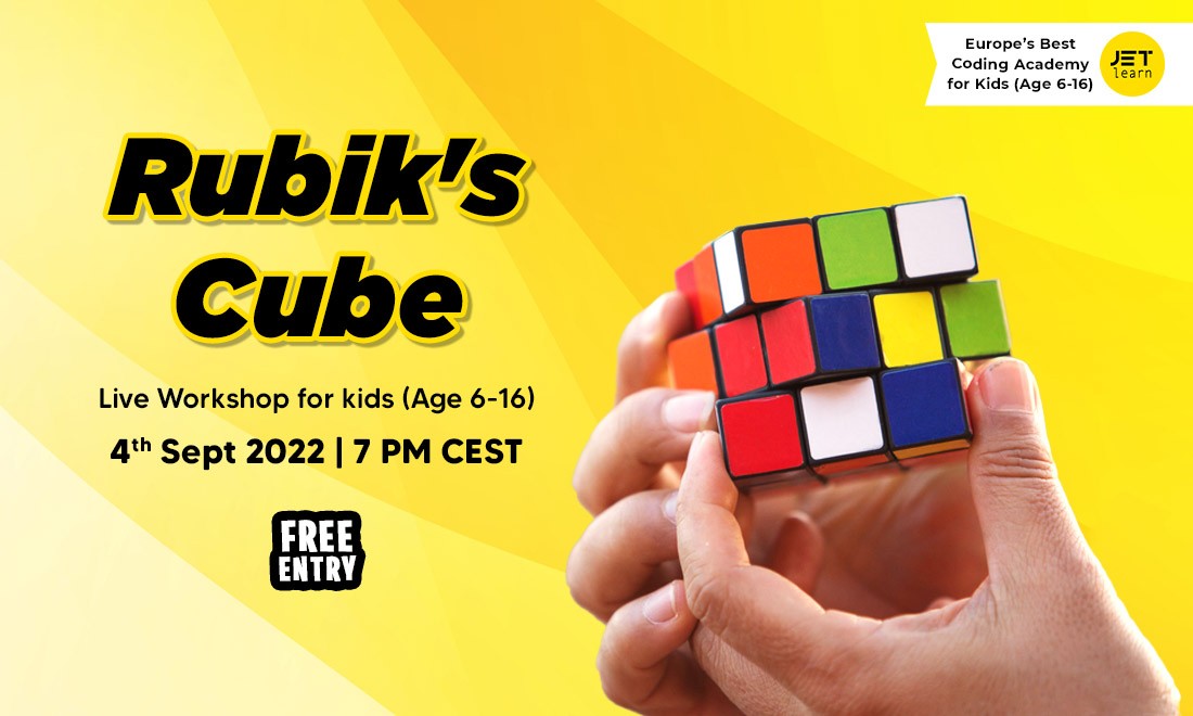 Rubik's Cube Workshop by JetLearn