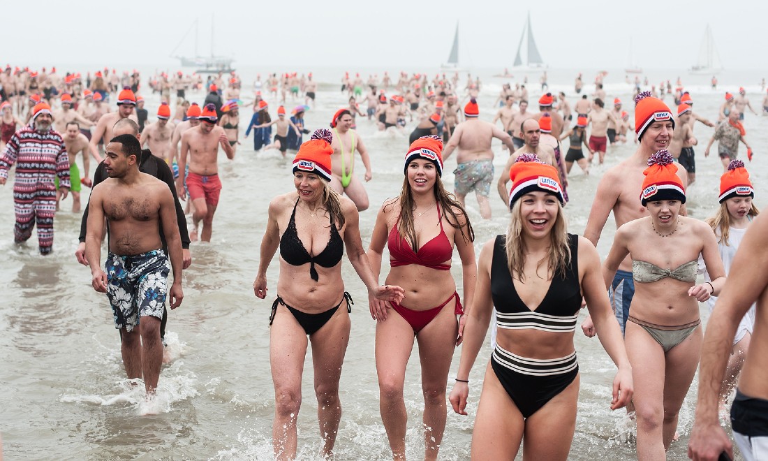 Scheveningen New Year's Dive the Netherlands