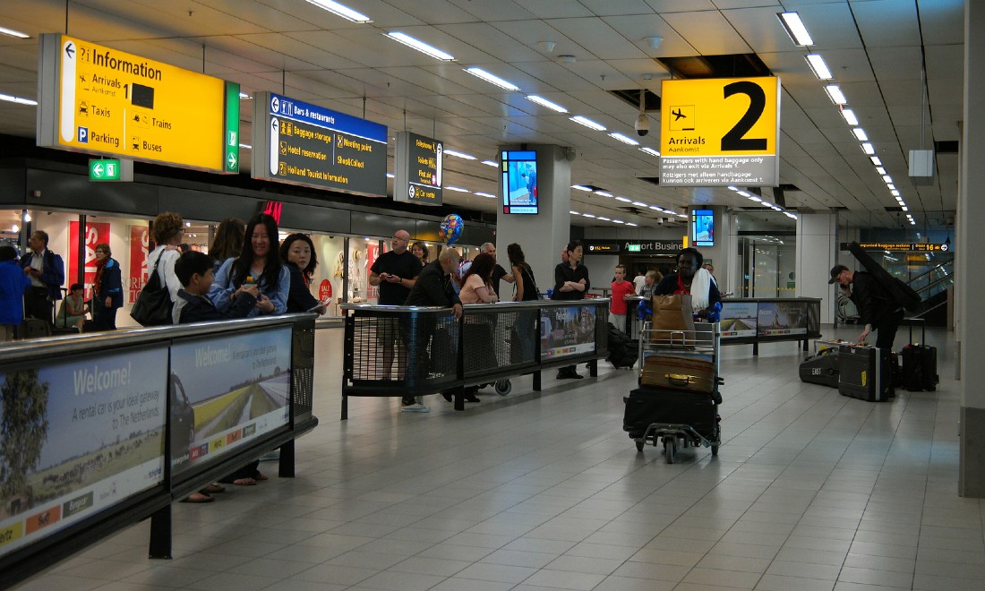 Schiphol airport Amsterdam the Netherlands