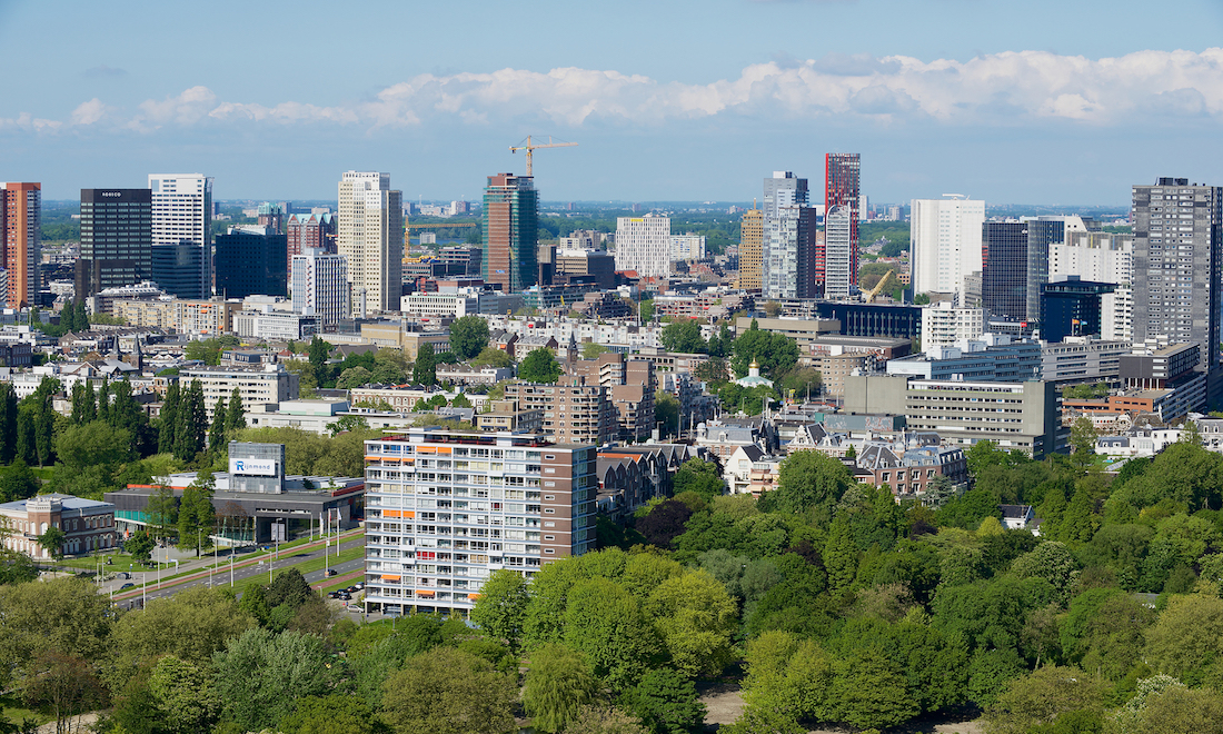 Skyscrapers in Rotterdam