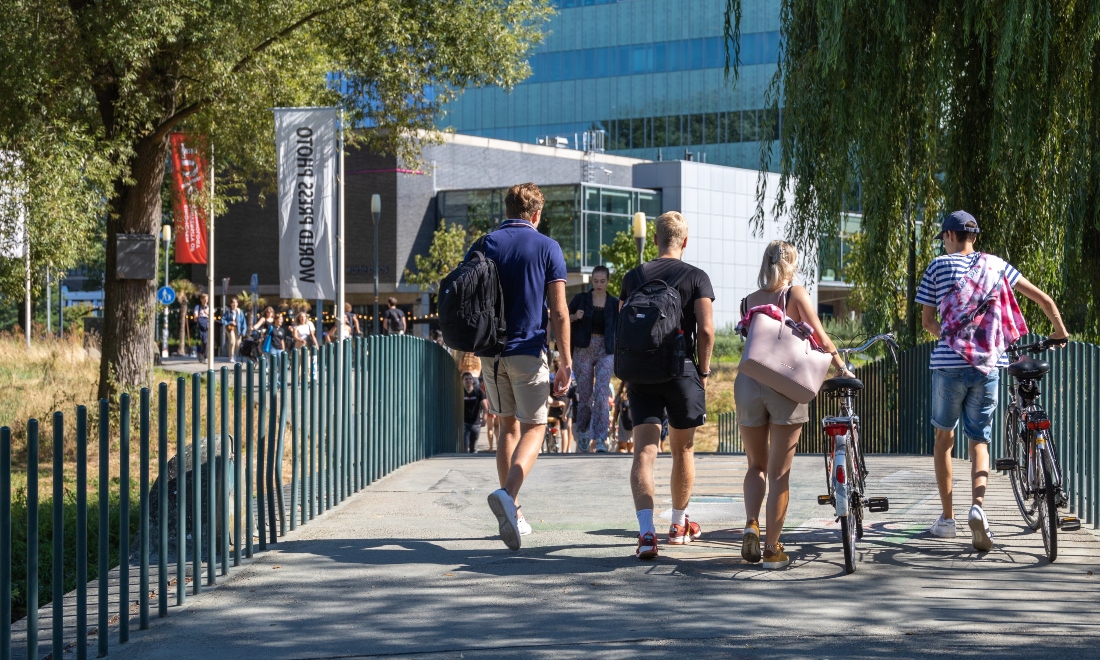 Students at Eindhoven University of Technology in the Netherlands