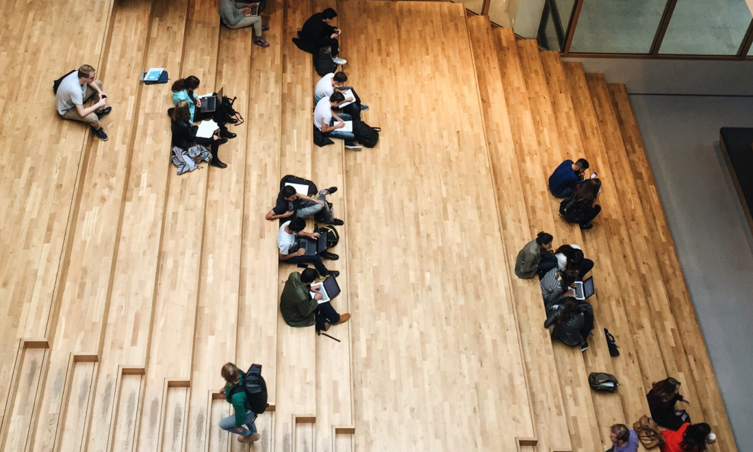 Students at Erasmus University Rotterdam, the Netherlands