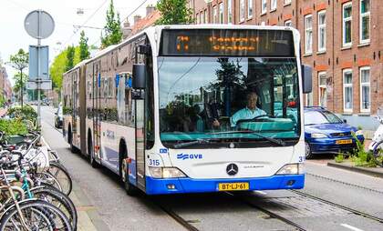 Gvb New Electric Buses Amsterdam 