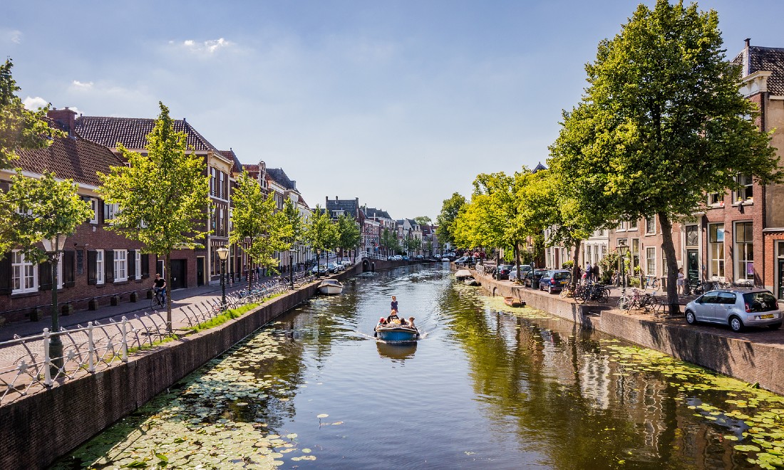 Sunny weather spring summer the Netherlands warm temperatures