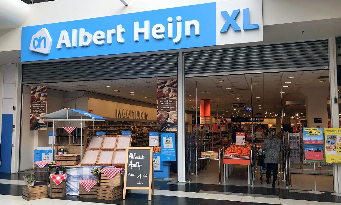 Zero-waste packaging Dutch supermarket Albert Heijn