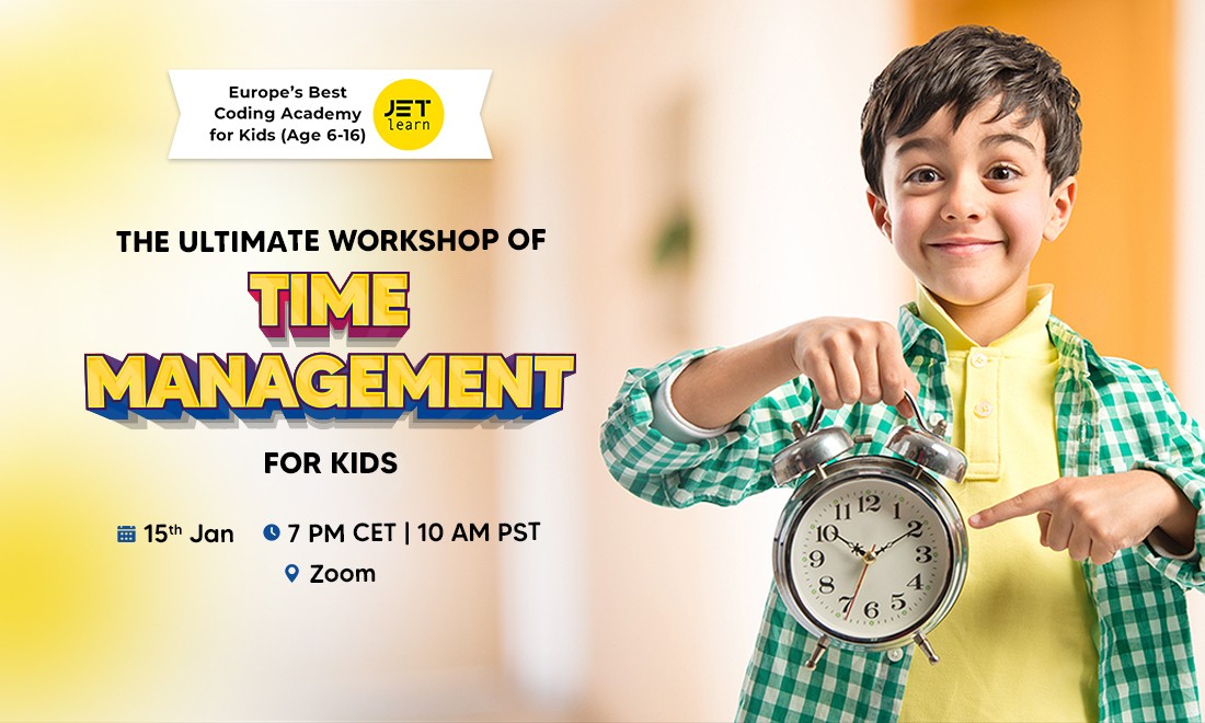 JetLearn's Ultimate Workshop for Time Management for Kids