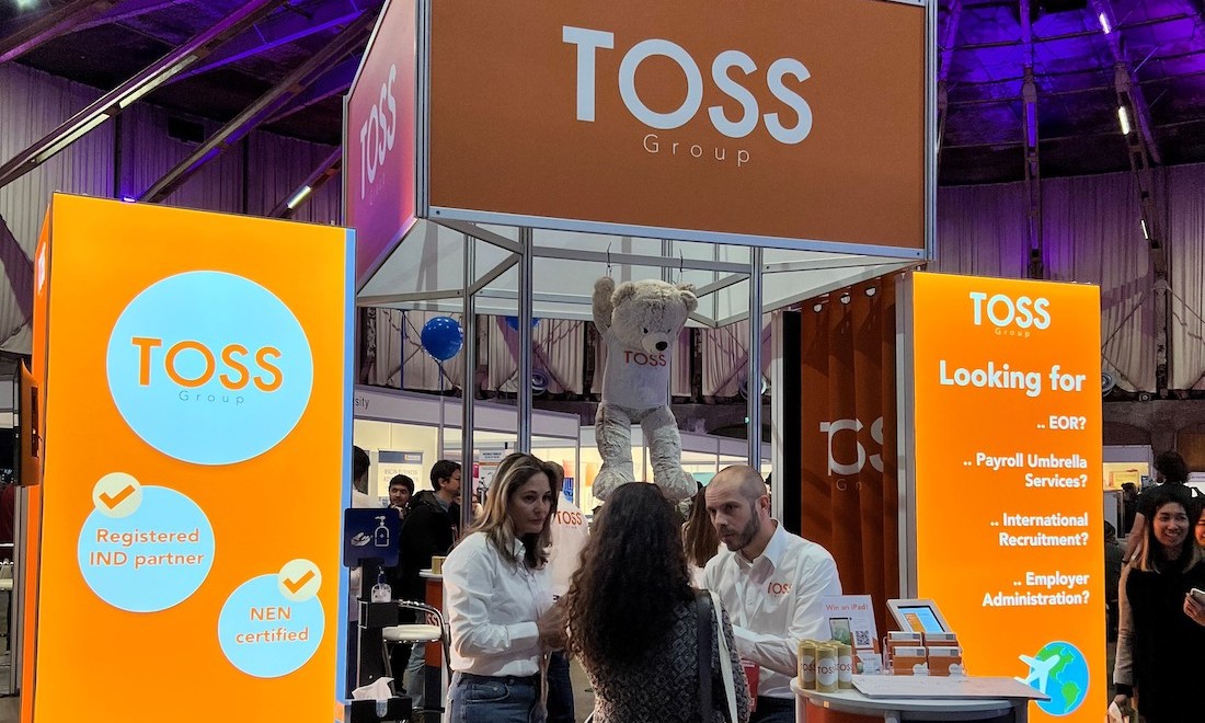 TOSS in Holland stall at expat fair