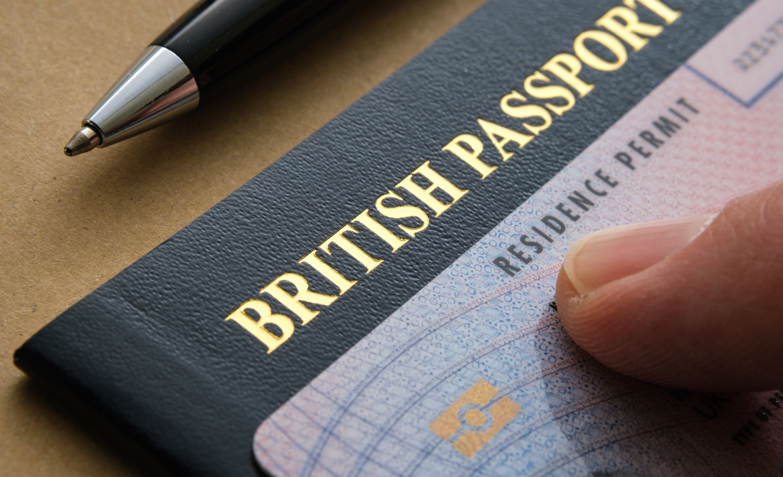 British passport and residence permit