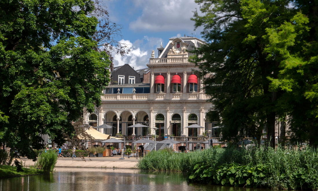 Parkzuid restaurant and terrace in Vondelpark, Amsterdam