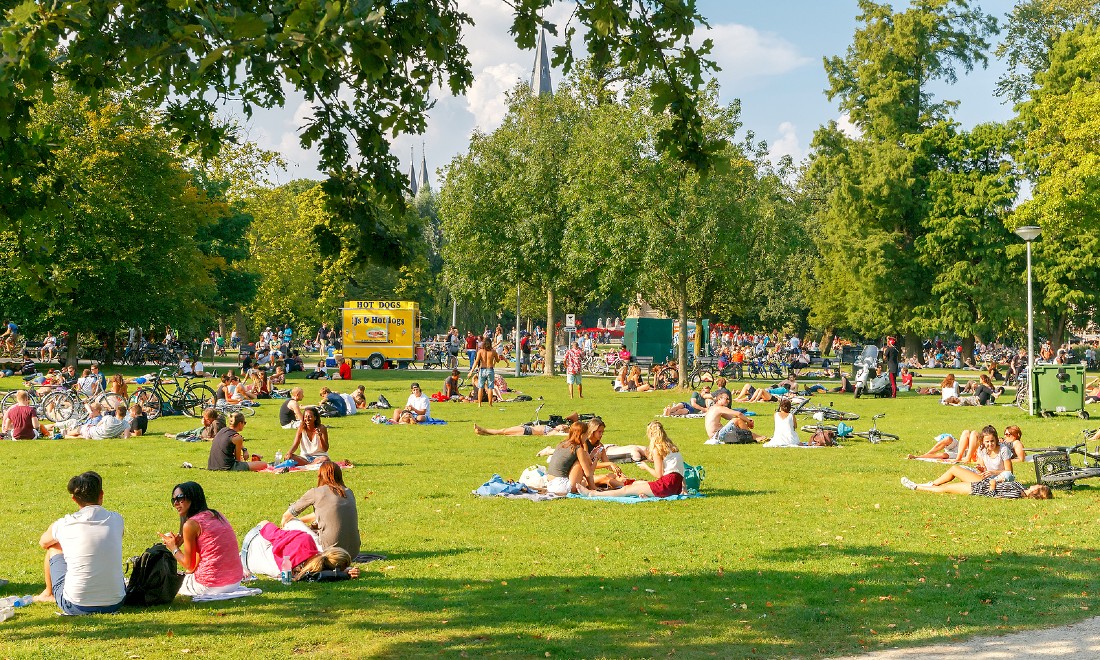 Vondelpark Amsterdam summer